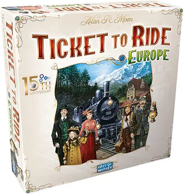 Ticket To Ride Europe 15th Anniversary