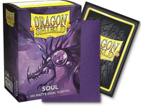 Dragon Shield Matte Dual 100 Standard Sleeves Soul Metallic