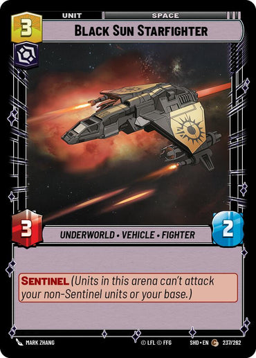 Black Sun Starfighter (237/262) [Shadows of the Galaxy]