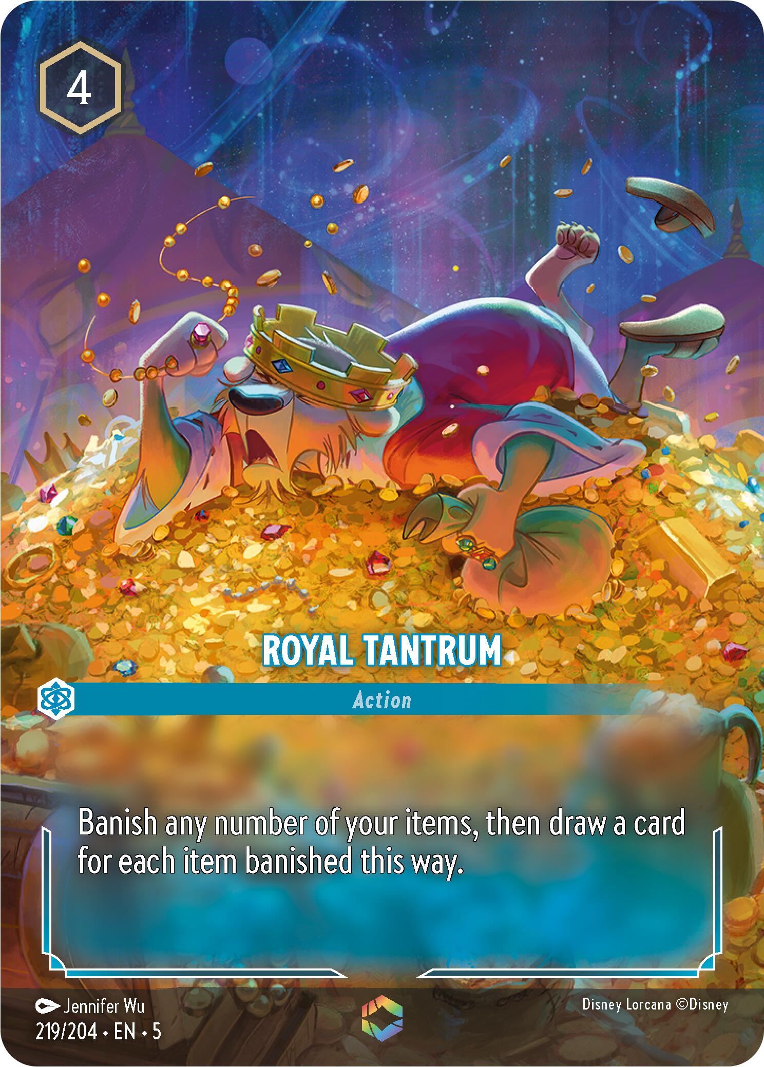 Royal Tantrum (Enchanted) (219/204) [Shimmering Skies]