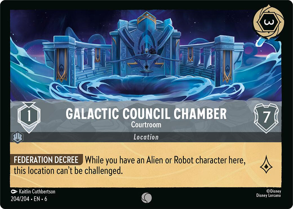 Galactic Council Chamber - Courtroom (204/204) [Azurite Sea]