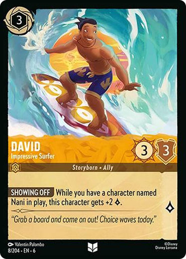 David - Impressive Surfer (8/204) [Azurite Sea]