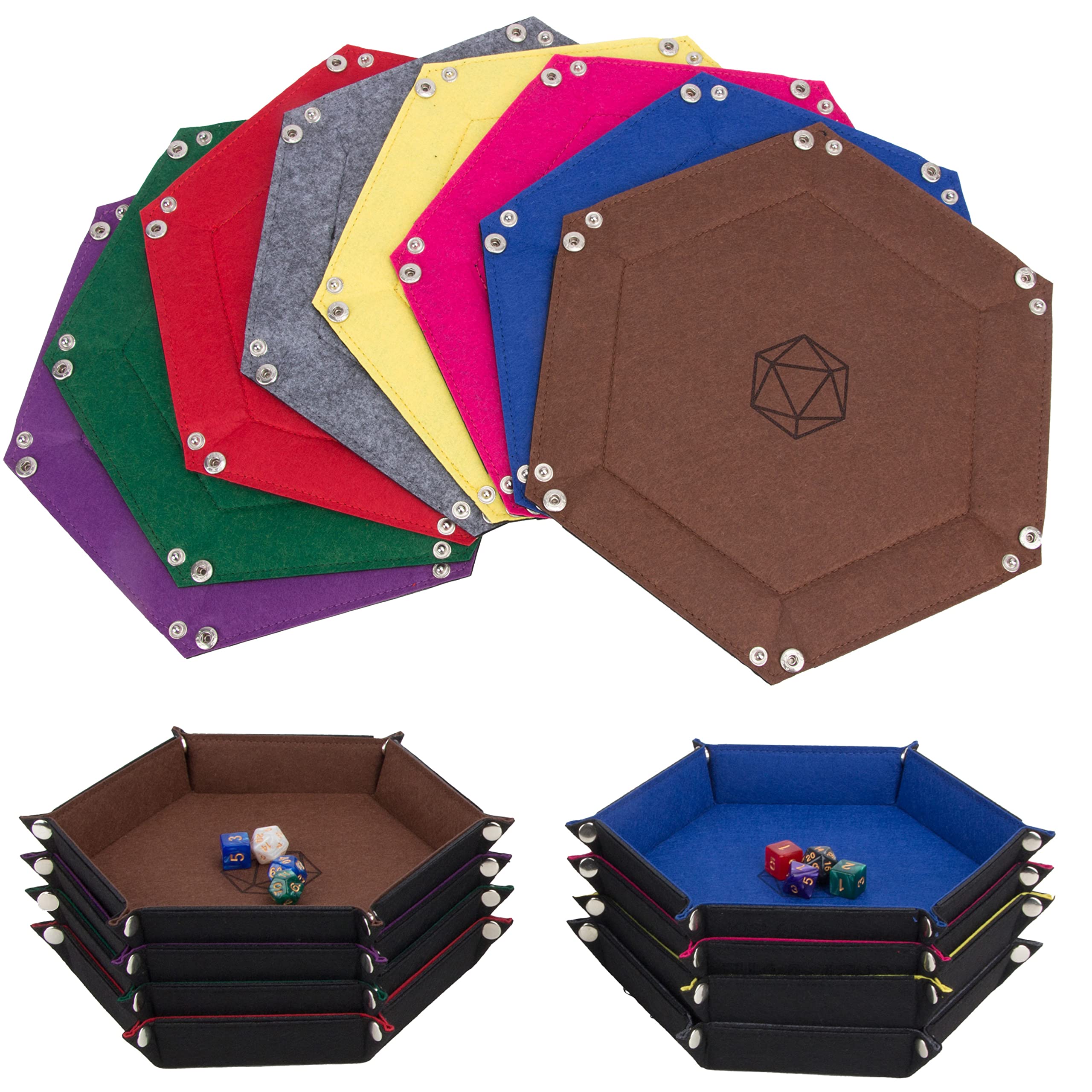 Hexagon Dice Tray