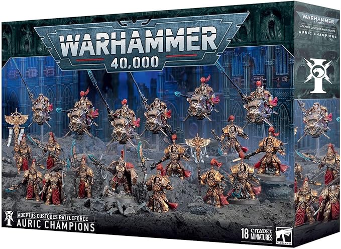 Warhammer 40k Adeptus Custodes Battleforce Auric Champions