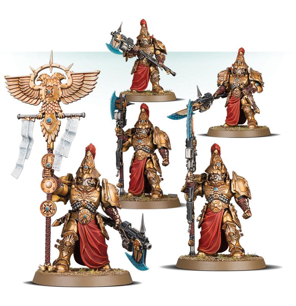 Warhammer 40k Adeptus Custodes Custodian Wardens