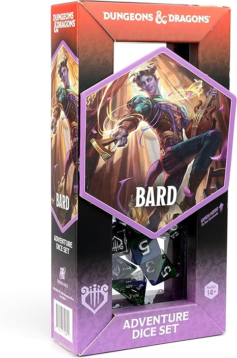 D&D Adventure Dice Bard