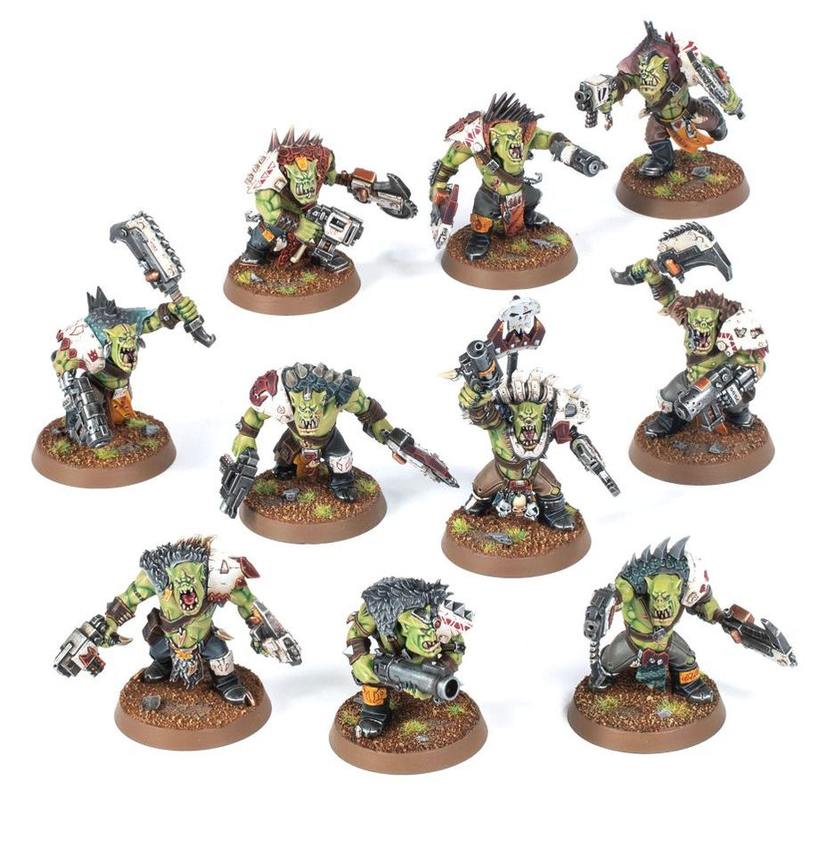 Warhammer 40k Orks Beast Snagga Boyz