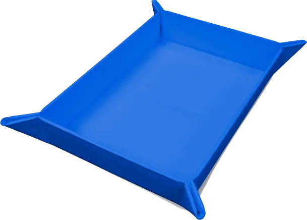 Ultra Pro Foldable Magnetic Dice Tray Vivid Blue