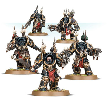 Warhammer 40k Chaos Space Mariens Chaos Terminators Squad