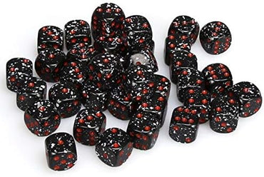 Chessex Speckled Space 36 Dice – D6 – 12mm