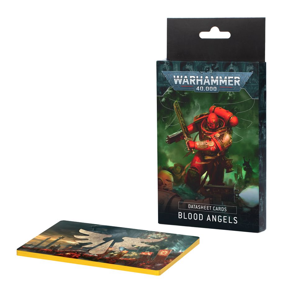 Warhammer 40k Datasheet Cards Blood Angels