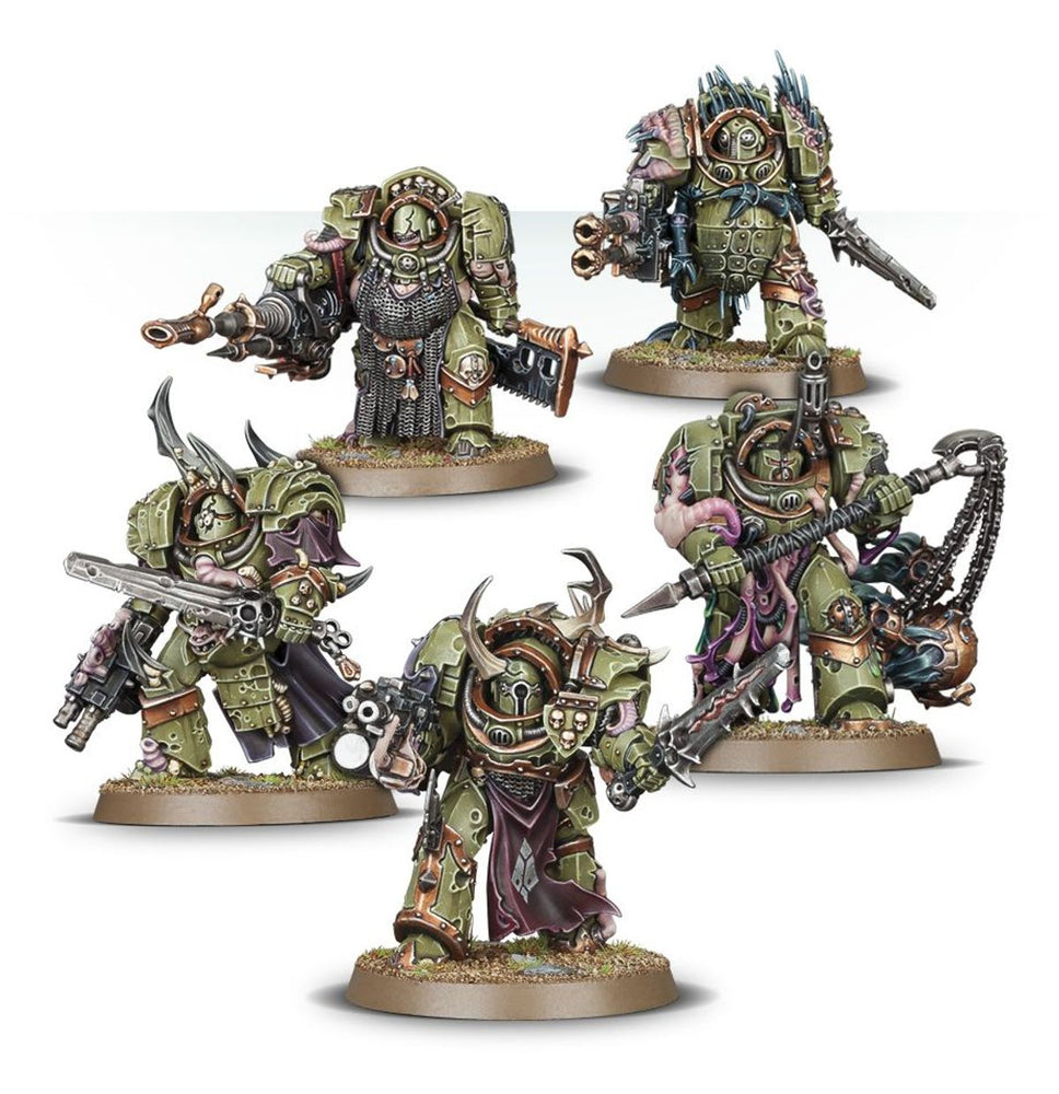 Warhammer 40k Death Guard Blightlord Terminators