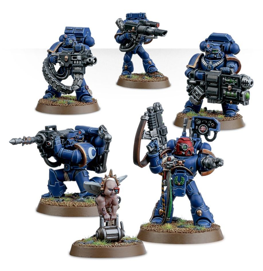 Warhammer 40k Space Marines Devastator Squad