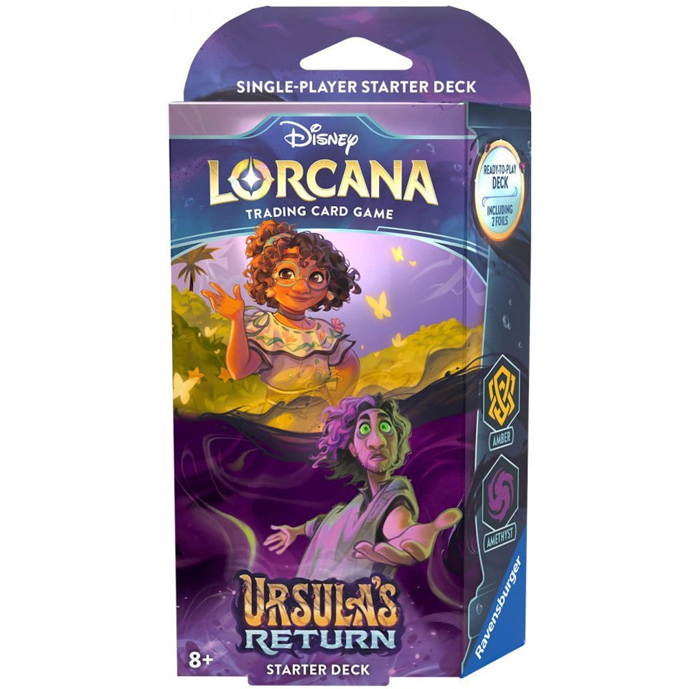 Disney Lorcana Ursula's Return Starter Deck Amber & Amethyst