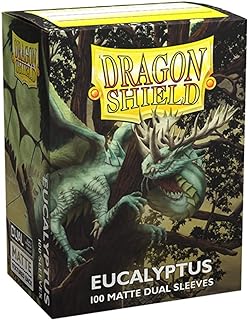 Dragon Shield Matte Dual 100 Standard Sleeves Ecualyptus