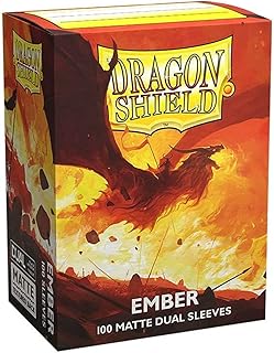 Dragon Shield Matte Dual 100 Standard Sleeves Ember