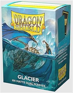 Dragon Shield Matte Dual 100 Standard Sleeves Glacier