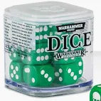 Warhammer Dice Green