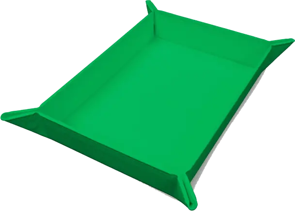 Ultra Pro Foldable Magnetic Dice Tray Vivid Green