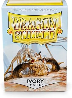 Dragon Shield Matte 100 Standard Sleeves Ivory