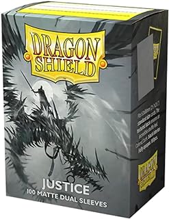 Dragon Shield Matte Dual 100 Standard Sleeves Justice