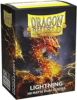 Dragon Shield Matte Dual 100 Standard Sleeves Lightning