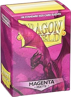 Dragon Shield Matte 100 Standard Sleeves Magenta