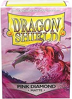 Dragon Shield Matte 100 Standard Sleeves Pink Diamond