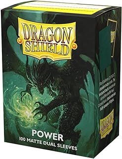 Dragon Shield Matte Dual 100 Standard Sleeves Power