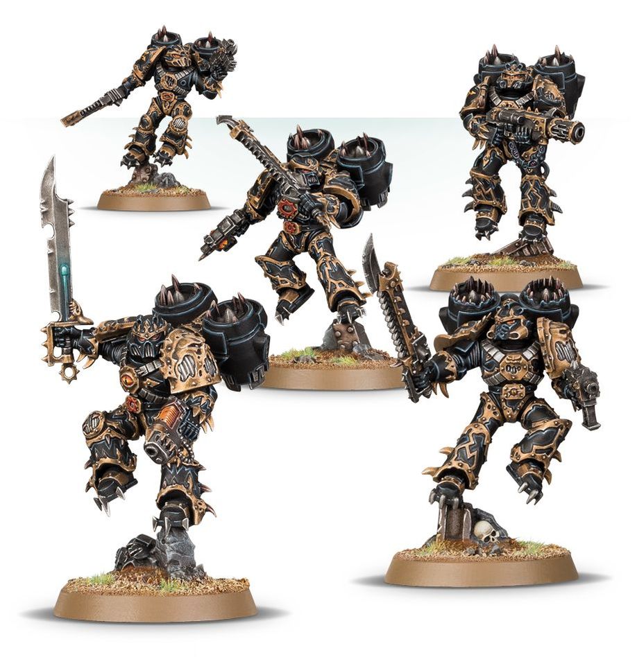 Warhammer 40K Chaos Space Marines Raptors