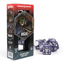 D&D Adventure Dice Rogue Blue