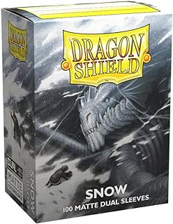 Dragon Shield Matte Dual 100 Standard Sleeves Snow