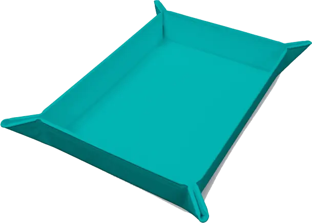 Ultra Pro Foldable Magnetic Dice Tray Vivid Teal