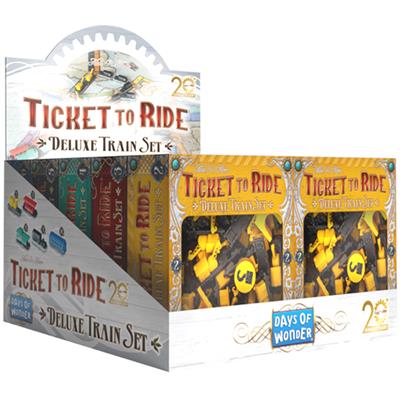 Ticket to Ride: 20th Anniversary Deluxe Train Set Yellow