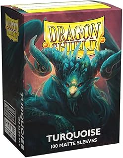 Dragon Shield Matte 100 Standard Sleeves Turquoise