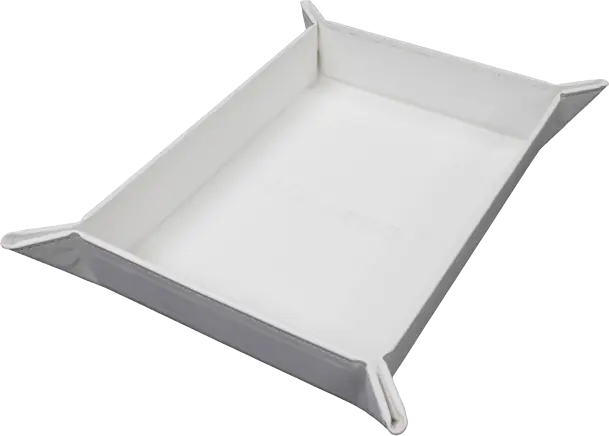 Ultra Pro Foldable Magnetic Dice Tray Vivid White