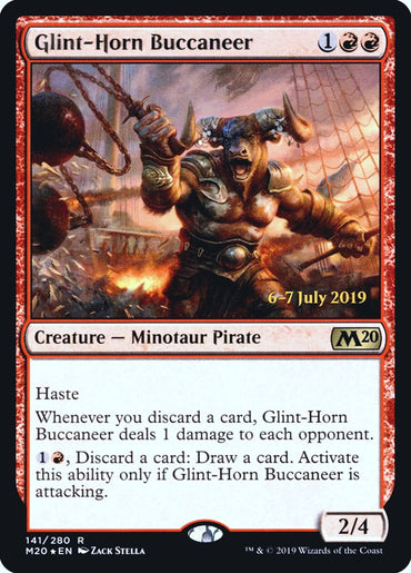 Glint-Horn Buccaneer [Core Set 2020 Prerelease Promos]