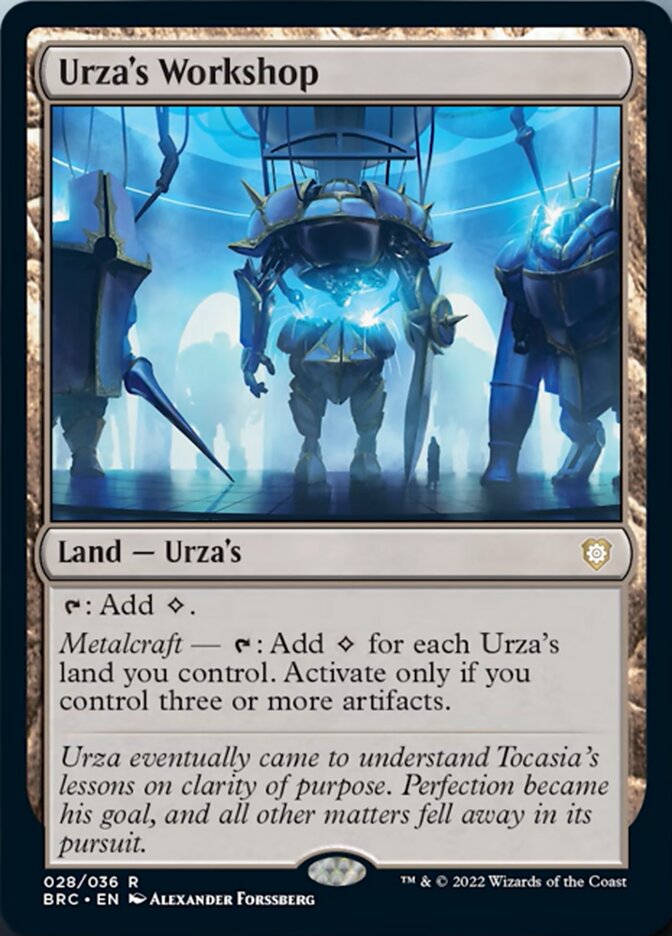 Urza's Workshop [The Brothers' War Commander]